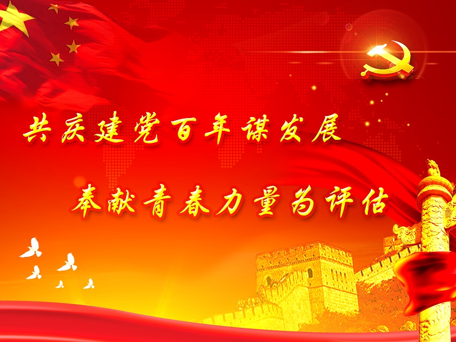 共庆建党百年谋发展，奉献青春力量为评估