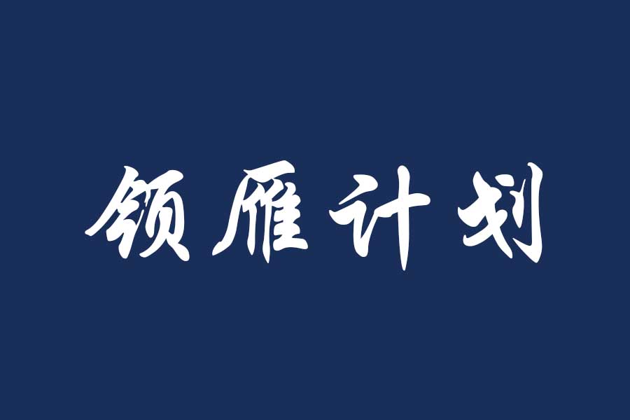 领雁计划 | 当好“领头雁”，奋战新征程