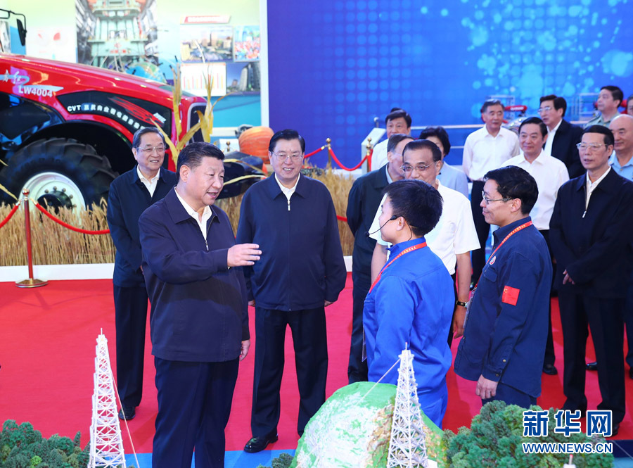 习大大说：为实现中华民族伟大复兴的中国梦继续奋斗 