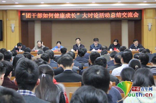 团中央机关召开“团干部如何健康成长”大讨论活动总结交流会 